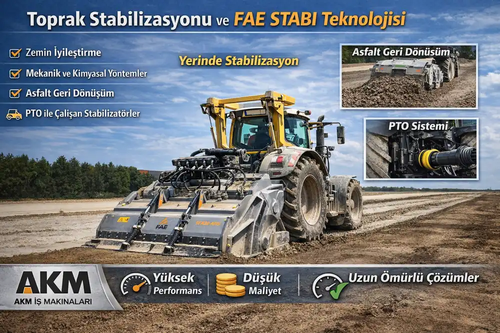 FAE STABI ile Yol Stabilizasyonunda Güç, Verimlilik ve Sürdürülebilirlik