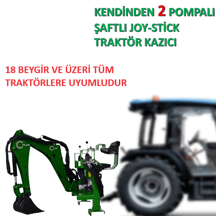 THA 1500-1 TRAKTÖR KAZICI