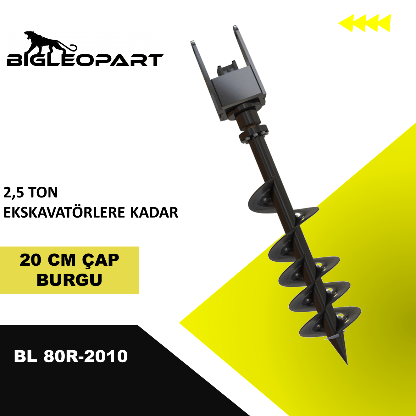 BL80R-2010 HİDROLİK BURGU